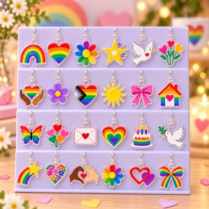 Love Is Love Advent Calendar, 24 Acrylic Hanging Tokens, LGBTQ Christmas Gift, Pride Couple Countdown, Rainbow Decor Gift For Friends ab793a96-abb0-47e7-8338-cdecc4498535-g2.png
