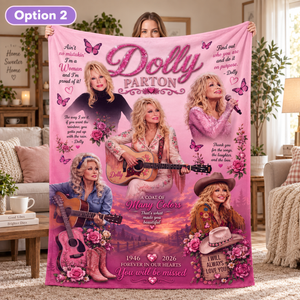 Dolly Parton Blanket, Dolly In Loving Memory Throw, Retro Dolly Forever Flannel Fleece Blanket, Country Music Fan Gift, 9 to 5 Western Decor ab955851-587f-437b-b13b-880b0580b9c4-dfsfs-3-.png