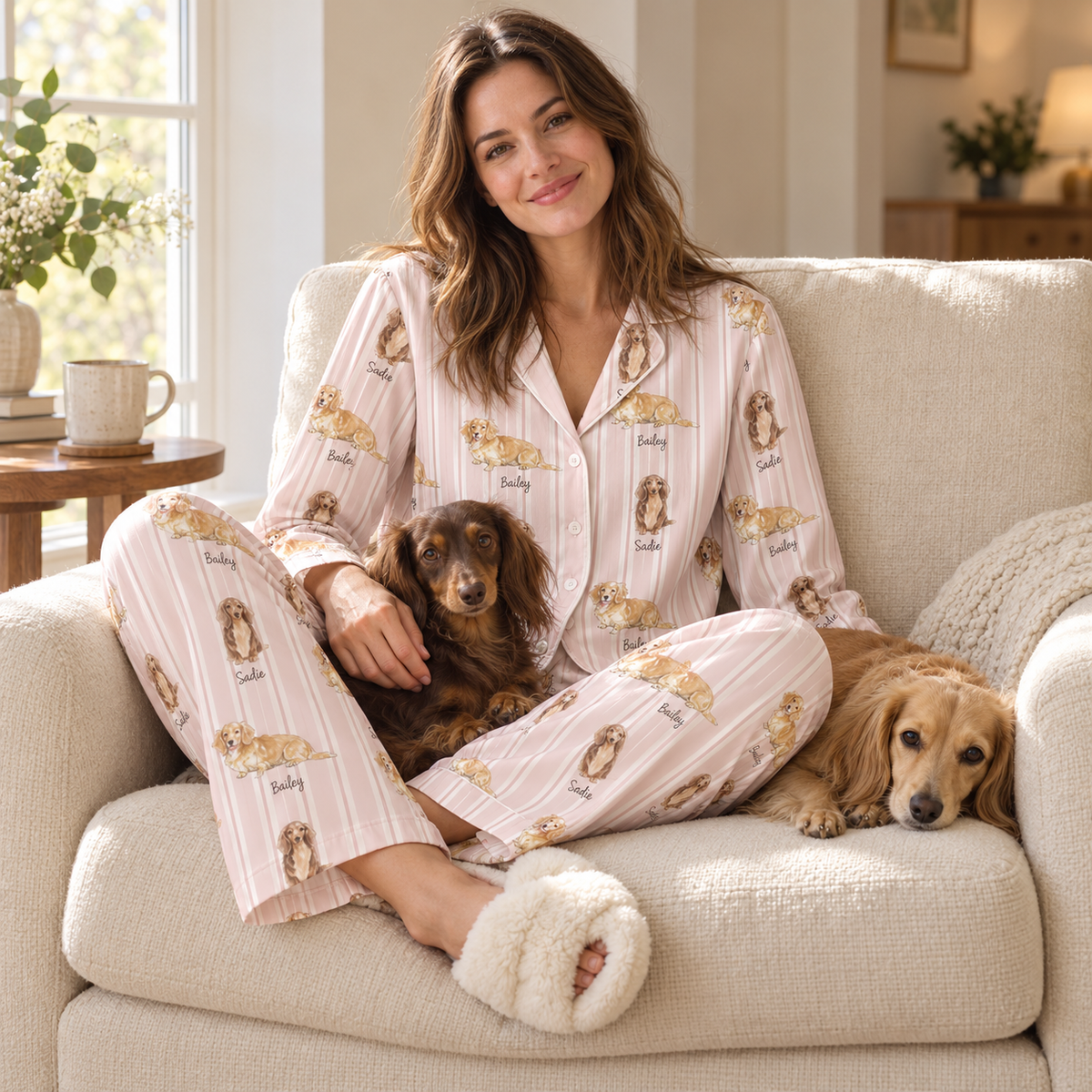 Personalized Pet Photo Striped Pajama Set, Custom Dog or Cat Face PJs, Matching Couple & Family Sleepwear, Gift for Pet Lovers ab9c6a95-6bfd-4982-b35e-67b15deda72e-Pijama-s-c-h-ng-c-ng-hai-c-n-3.png