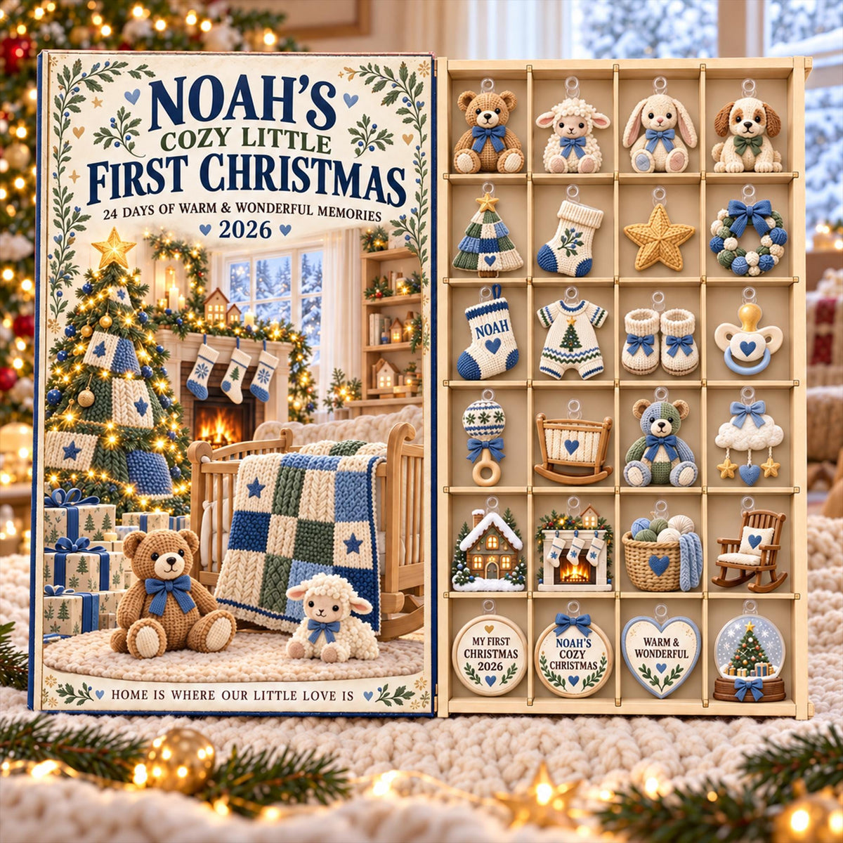 Personalized Baby First Christmas Advent Calendar, 24 Day Christmas Countdown, Custom Baby Ornament Blind Box, Nursery Holiday Keepsake Gift abdbe21e-7f71-41f4-a6e8-6c9f953590d4-il_fullxfull.8602976386_8lsw.jpg