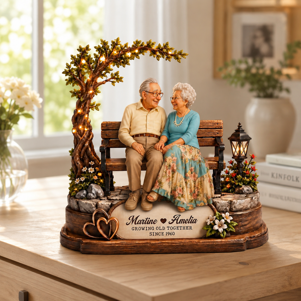 Personalized Grandparents Photo Wooden Block, Growing Old Together Anniversary Gift, Wedding Anniversary Keepsake,Gift For Grandma & Grandpa ac109388-3ad7-4ed5-9dd5-f2d547e2444e-banner-1.png