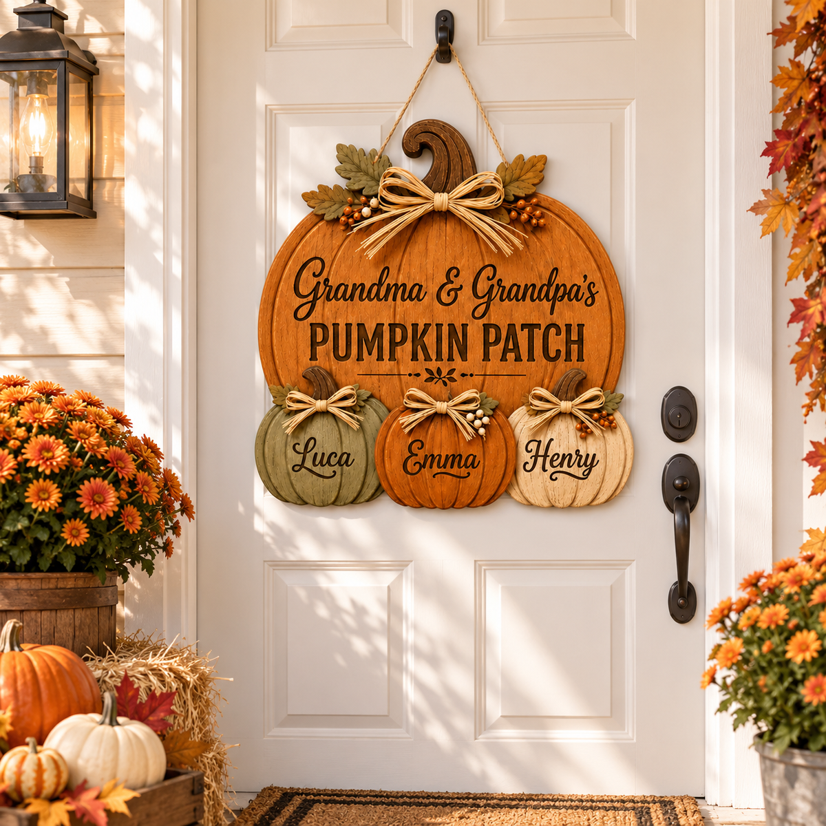Personalized Grandma Grandpa's Pumpkin Patch Door Hanger, Fall Pumpkin Patch Sign Grandma Thanksgiving Decor, Fall Season Decor ac263476-4efd-4521-b171-cc4770fdc81d-ChatGPT-Image-Sep-16-2026-11_19_44-AM.png