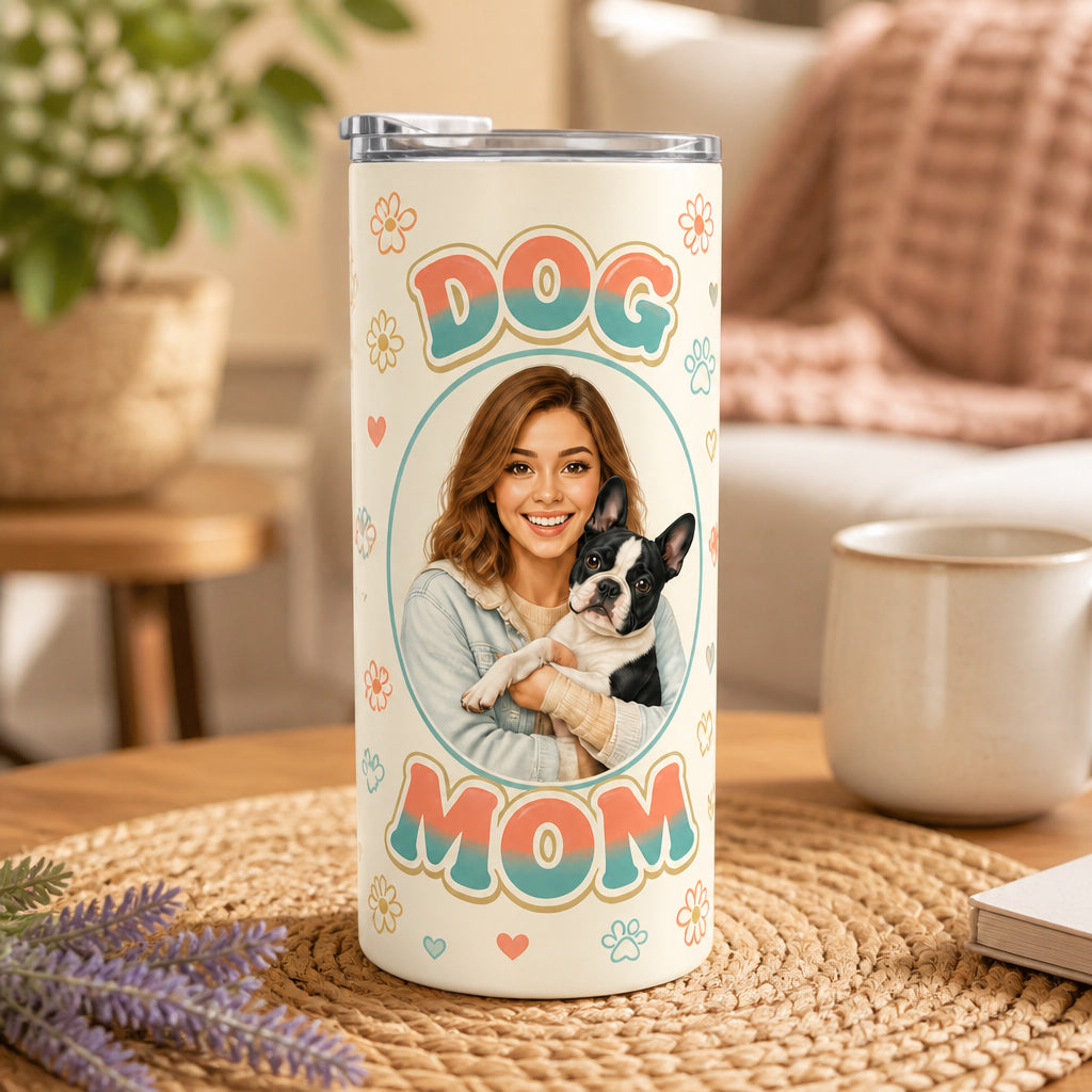 Dog Mom Custom Portrait Tumbler - Personalized Tumbler ac5981fa-66a9-44ce-999c-f7c894ded1bb.jpg