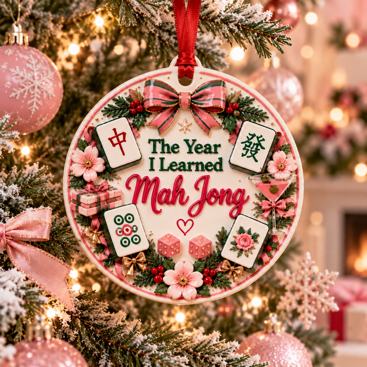 The Year I Learned Mah Jong 3D Ceramic Christmas Ornament, Mahjong Lover Keepsake Gift - Unique Christmas Gift, Decor ac6b46b5-1658-416a-8b32-9ab006f84103-gfhg.png