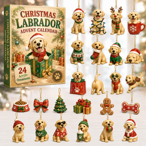Christmas Labrador Advent Calendar 2026 - 24-Day Festive Countdown, Acrylic Charms Blind Box - Gift For Labrador Lovers ac6d17e2-619c-4977-acf1-d3211a6157ab-christmas-labrador-box-charms.png