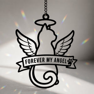 Angel Cat Memorial Suncatcher – Forever My Angel - Suncatcher Ornament ac7b4ab0-a049-474f-b976-02240f286a3e.jpg
