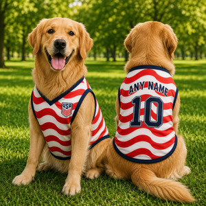 USA Dog Soccer Jersey,Custom USA 2026 Family Soccer Jersey, Football Shirt, Custom USA Jersey Gift