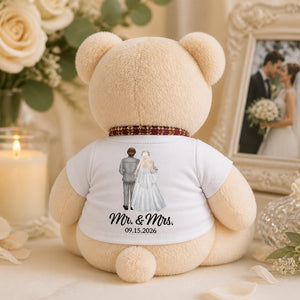 Mr. & Mrs. Wedding Bear – Names & Date - Personalized Grinding Loop Velvet Bear Doll ac80970c-a4b6-4879-a649-d0ade3dacf99.jpg