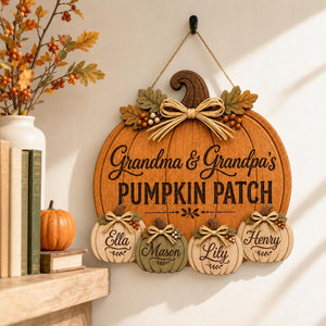Personalized Grandma Grandpa's Pumpkin Patch Door Hanger, Fall Pumpkin Patch Sign Grandma Thanksgiving Decor, Fall Season Decor ac85aa69-f66a-4000-8c46-5503798b84d8-il_1588xN.8486030749_ptys.jpg