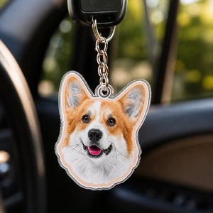 Custom Pet Photo Die-Cut Acrylic Keychain - Personalized Acrylic Keychain aca333ab-3c0a-41ed-8f20-05dd8c60ea72.jpg