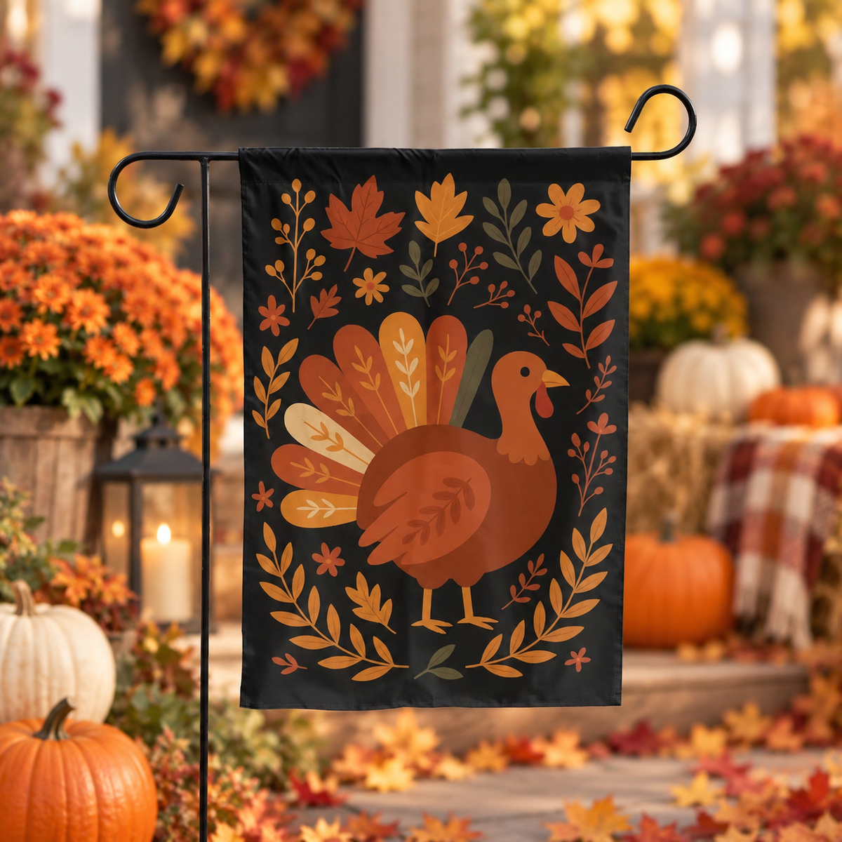 Thanksgiving Turkey Garden Flag, Fall Harvest Yard Decor, Autumn Outdoor Decoration, Rustic Farmhouse Thanksgiving Flag acaa8f23-a9c7-44ca-b061-eac144df2eba-ec38d7b9-cf4c-49ef-bf34-7e388da20937.png