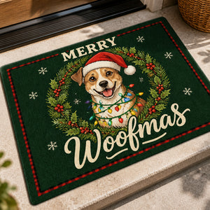 Merry Woofmas Festive Dog Doormat - Doormat acb33d9d-ee81-498e-a479-39c038469641.jpg
