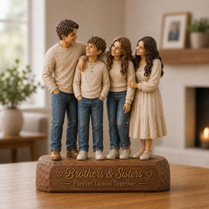 Custom Brothers & Sisters Portrait Wooden Sign, Family Photo Plaque, 2D Sculpture Photo to Figure, Figurine from Photo acbcb435-1669-4d8f-b4ee-3c24c7b66f5f-cxvcbcvbcvb-1-.jpg