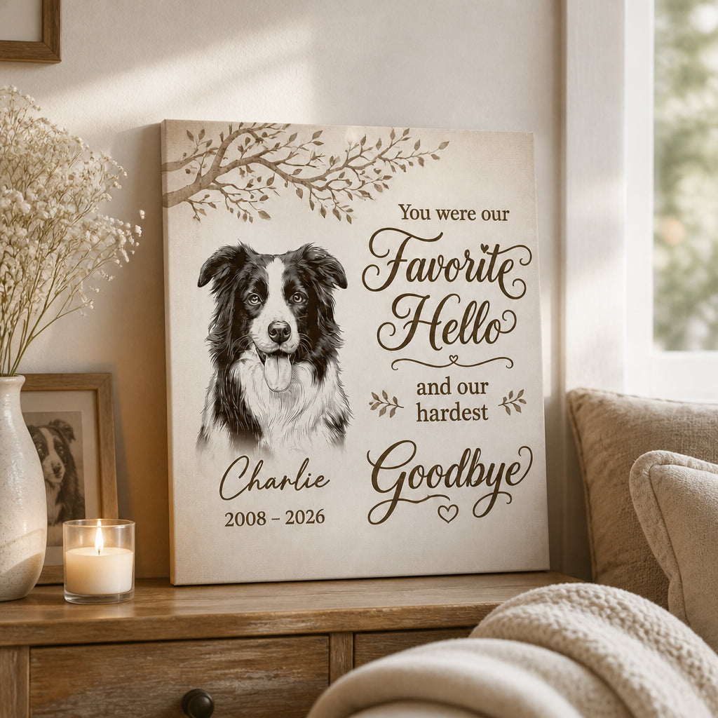 Pet Memorial Canvas – Favorite Hello, Hardest Goodbye - Personalized Canvas ace90105-2bbf-4fa4-a3ed-1e1d22f6dc44.jpg