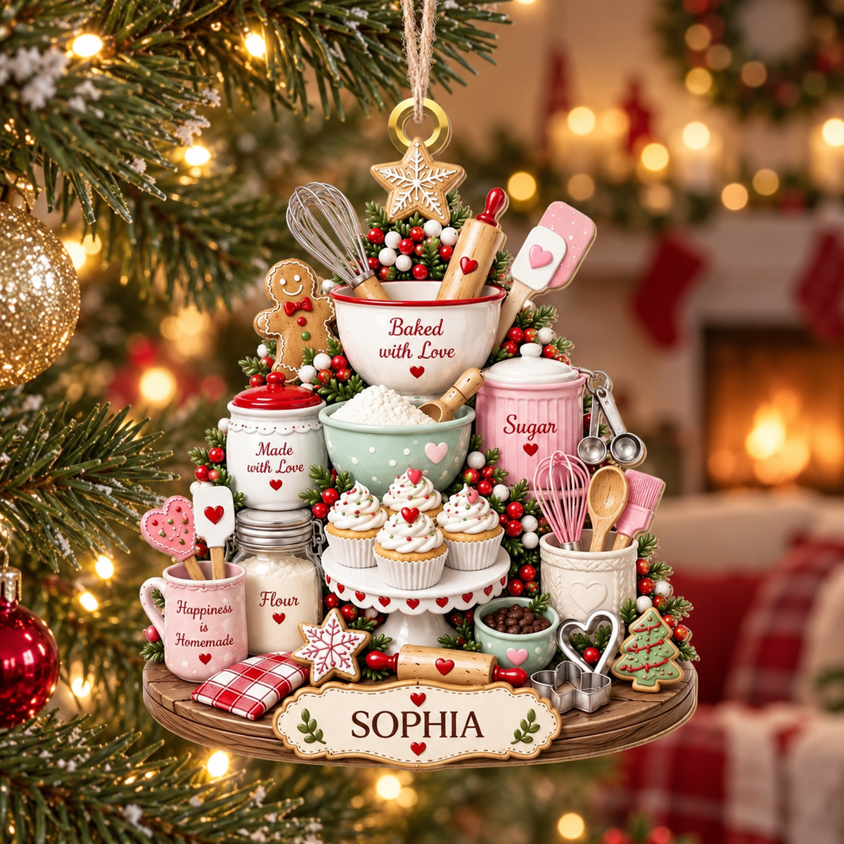 Christmas Baking Mixer Ornament, Custom Name Kitchen Mixer Christmas Keepsake, Baking Gift For Bakers, Gift For Baking Lovers, Gift For Her acfd8ac6-f8ee-4118-b13e-abce38297700-6a9f3cca-510e-416d-baf4-7d76ef935384.png