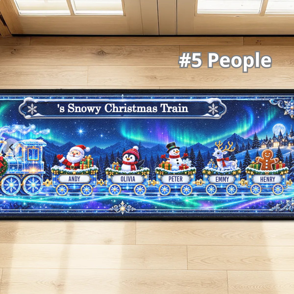 Grandma Snowy Christmas Train - Personalized Runner Rug acffc969-c787-4deb-a80b-2c81bcd7e2ae-5.png