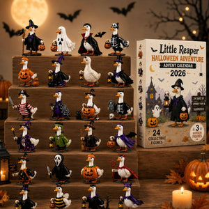 Halloween Advent Calendar, Little Reaper Duck Decor, 24 Costume Ducks, Acrylic Halloween Display, Spooky Home Decor, Halloween Gift, Mystery Box ad195be8-9640-4443-b970-9c3097eb9420-6.jpg