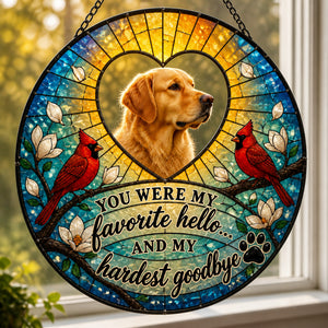 Cardinal Memorial Photo Suncatcher - Favorite Hello Hardest Goodbye - Personalized Suncatcher Stained Glass ad1e15c2-1bbc-4fb2-a799-47cec6ffea3e.jpg