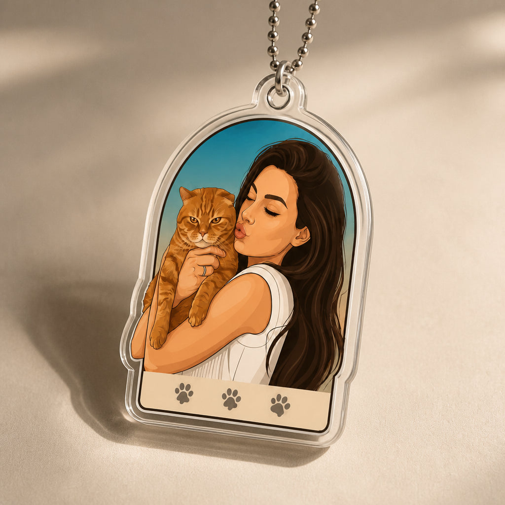 Custom Pet Portrait Acrylic Keychain – Illustrated From Your Photo - Personalized Acrylic Keychain ad580dbf-ff6e-4d62-ab08-d2f6a39b50be.jpg