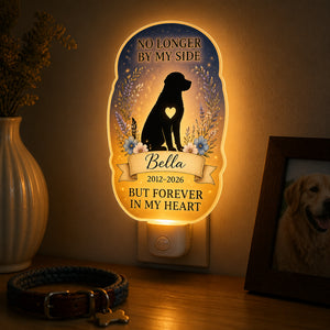 Pet Memorial Acrylic Night Light – No Longer By My Side (Name & Years) - Personalized Acrylic Night Light ad5f64b1-2f2f-41ff-bd2d-596939d258d5.jpg