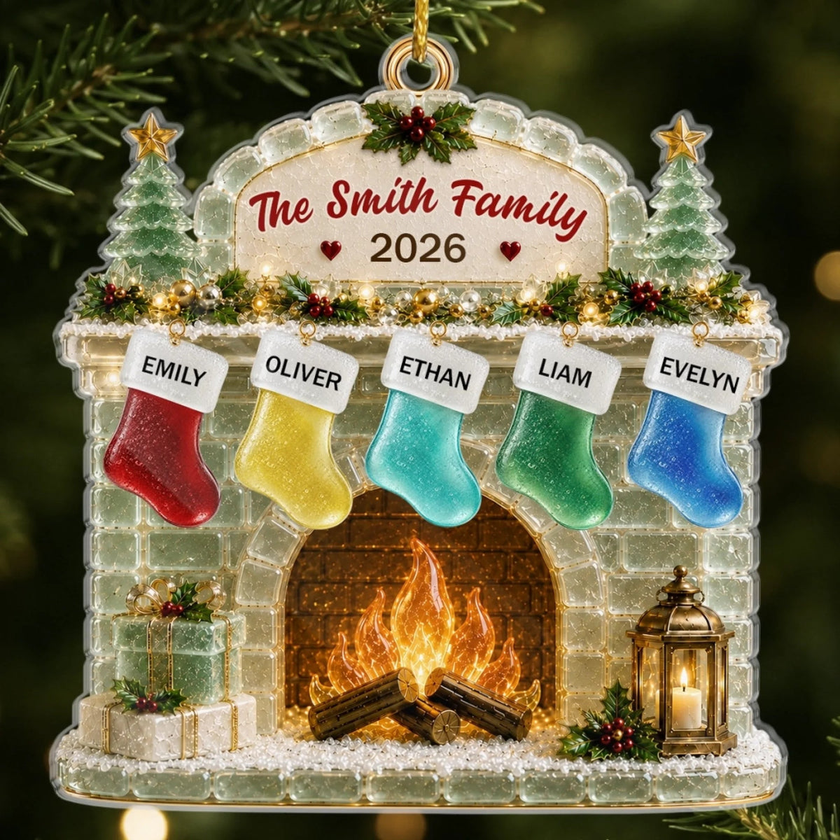 Custom Sea Glass Acrylic Ornament - Personalized Christmas Birthday Gifts For Mom, Dad, Brother, Sister - Walking In Christmas Spirit ad703722-8684-4f36-a0b6-1a08301abcff-banner-2.jpeg