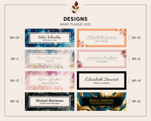 Personalized Acrylic Desk Name Plate: Floral Office Decor ad7989d1-95d1-45bd-9724-588cc7e41d7b-fghffgh-2-.webp