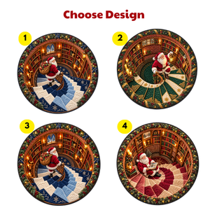 Personalized Quilted Round Mat - Merry Moments All Season - Personalized Christmas Birthday GiftFor Mom, Dad, Family, Husband, Wife ad7e570f-e951-4039-997a-1b1ff54e7407-1.png