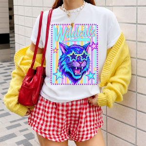 Custom Mascot Neon Striped Shirt, Preppy School Spirit Shirts, Back To School Tee, Matching Team Shirts, Game Day School Pride T-Shirt ad8e793c-edca-42b3-979d-470d95a896e5-4.jpg