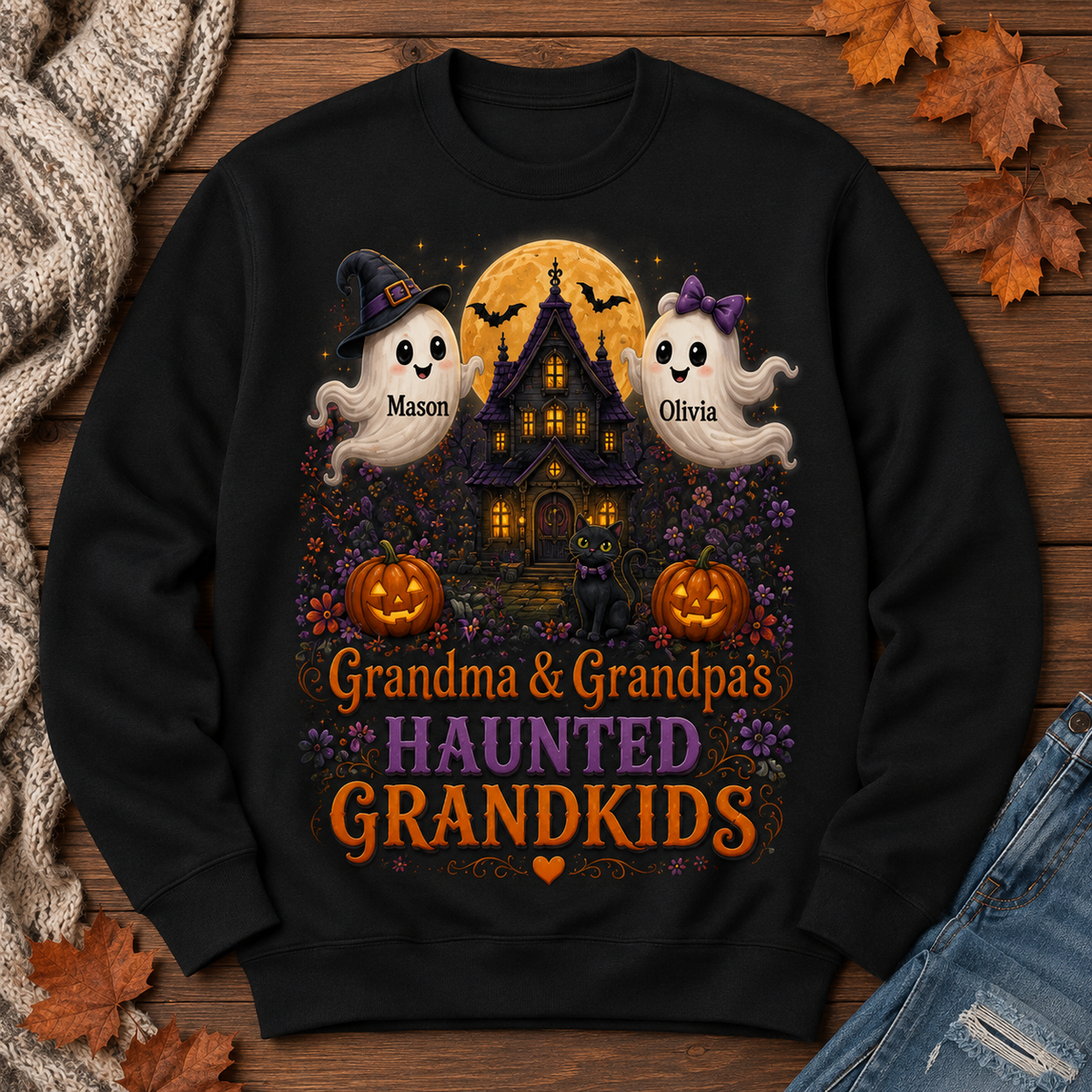 Personalized Grandma & Grandpa’s Haunted Grandkids Halloween Sweatshirt – Custom Grandchildren Names Ghost Family Crewneck, Cute Halloween Gift for Grandparents adad253f-8801-4fa5-bcfa-1b764cd11273-Image-Aug-19-2026-02_28_42-PM-3-.png