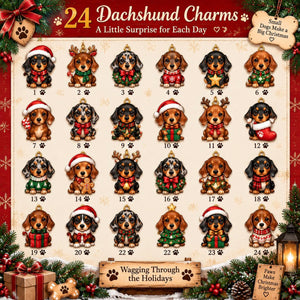 Dachshund Advent Calendar, Christmas Countdown Box, 24 Mini Dog Charms, Family Holiday Keepsake, Sausage Dog Lover Gift 2026 adb5102b-7ed3-4a71-b48e-e3711e7c0cfb-il_1588xN.8546156710_icm7.jpg
