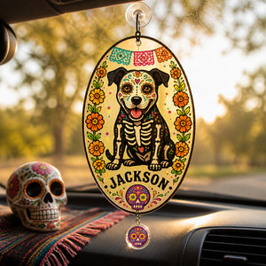 Custom Sugar‑Skull Pet Flameless Candle - Personalized 1 Layered Suncatcher with Charm adb9e68f-48ee-4066-87a7-50225267ca35.jpg