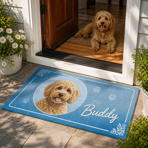 Personalized Cooling Pet Doormat – Watercolor Pet Portrait & Name - Personalized Doormat adbda99a-bf2f-4c7e-898e-6c95d8536b35.jpg