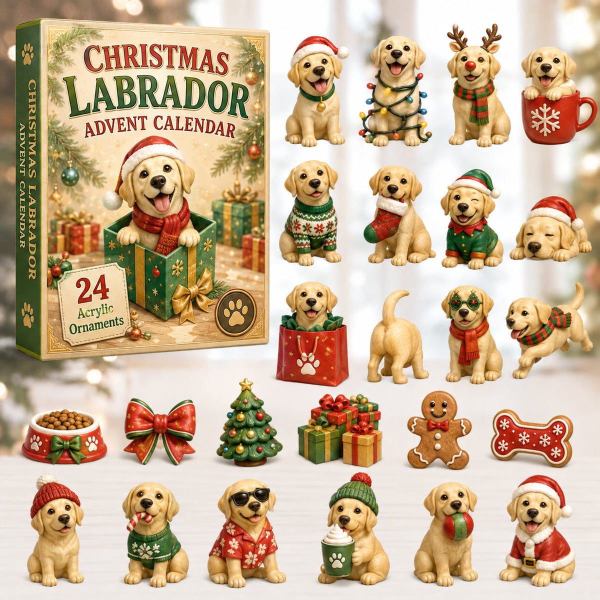 Christmas Labrador Advent Calendar 2026 - 24-Day Festive Countdown, Acrylic Charms Blind Box - Gift For Labrador Lovers adc4b9cc-21f9-4bee-a568-3f9b7c7f878c-christmas-labrador.jpg