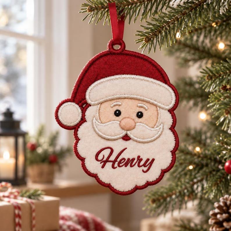 Personalized Christmas Ornament, Custom Name Embroidered Felt Decor, Family Christmas Gifts ae4c1f6c-5451-4356-833a-25cfb47f0db0-ghhghghg-6-.jpg