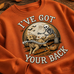 Personalized Dog Halloween Sweatshirt – I've Got Your Back (Photo-to-Art) - Personalized Sweatshirt ae5ae2c1-9518-440c-b50a-06a4234f932f.jpg