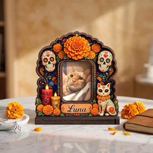 Custom Pet Ofrenda Memorial Photo Frame, Personalized Dog Nicho Altar Shrine, Dia De Muertos Sugar Skull Pet Loss Keepsake and Home Decor ae601609-813a-4fd3-bdbf-9b9e25fa80a5-fgfgg-3-.webp