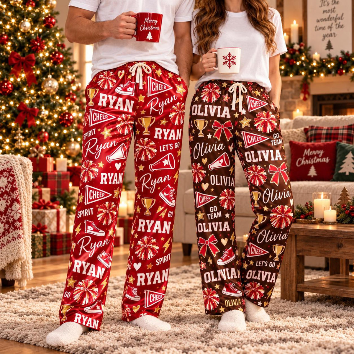 Personalized Cheerleading Pajama Pants: Custom Name Sleepwear ae63af0f-5945-4925-b9af-23076bc64d51-5.jpg