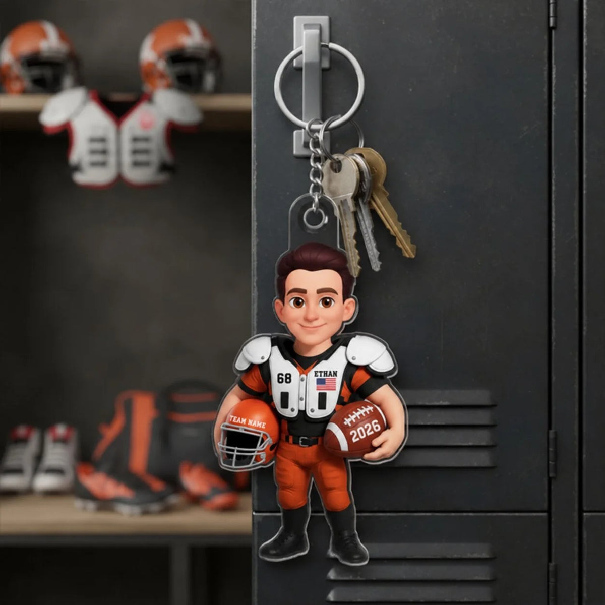 3D Effect Proud American Football Player - Personalized Acrylic Car Hanger - Gift For Football Lovers, Grandson, Son, Husband ae6a8865-14cc-460a-a967-5c7154dc4e8e-j47Jv0xCIG__15_football-2026-1-.jpg
