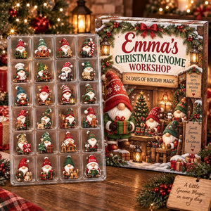 Personalized Christmas Gnome Advent Calendar 2026, 24 Day Holiday Countdown, Custom Name Blind Box Keepsake, Christmas Gift For Kids ae7f364b-aa62-43b7-b4d6-f65fda0ea377-il_1588xN.8531805384_qpl8.jpg