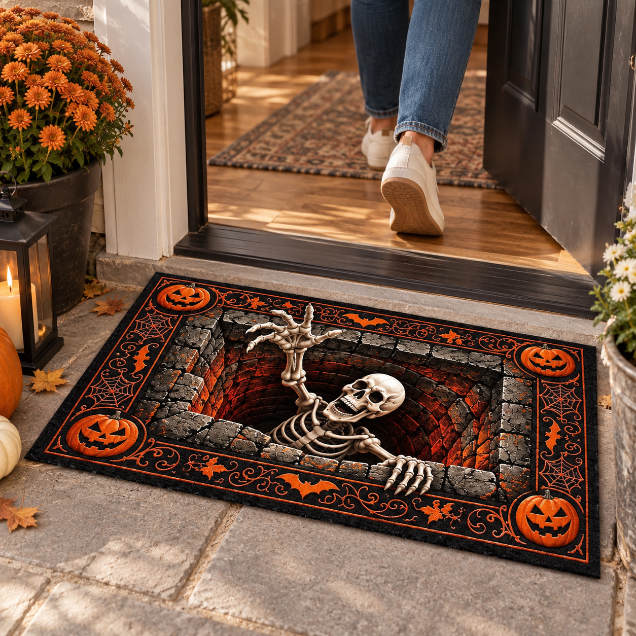 Halloween Skeleton Skull Doormat, 3D Optical Illusion Doormat, Pumpkin Floor Mat, Haunted House Decor, Spooky Halloween Party Entryway Rug ae82e0de-e5e6-497b-8046-33bc04450143-381f1489-89fb-4af0-8017-8c0873e00939.png