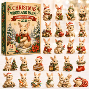 Christmas Woodland Rabbit Advent Calendar 2026 - 24-Day Festive Countdown, Acrylic Charms Blind Box - Gift For Woodland Lovers, Family & Friends ae9c7c11-208f-4db1-9abf-fe1ceaded20d-woodland-rabbit.jpg