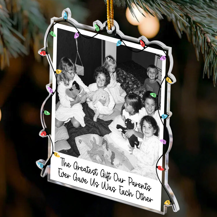 Custom Childhood Photo Of Brothers & Sisters, Sibling Christmas Gifts - Personalized Ornament Gift ae9f2f95-a842-4784-b8be-ceffc4bb6689-kli.jpg