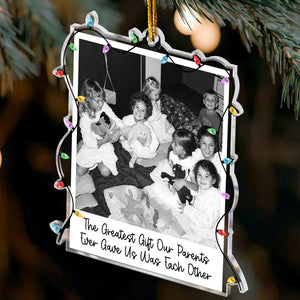 Custom Childhood Photo Of Brothers & Sisters, Sibling Christmas Gifts - Personalized Ornament Gift ae9f2f95-a842-4784-b8be-ceffc4bb6689-kli.jpg