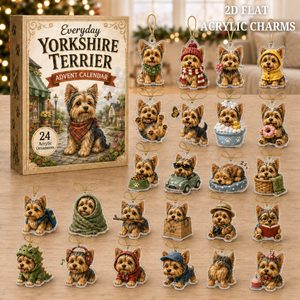 Everyday Yorkshire Terrier Advent Calendar 2026 - 24-Day Festive Countdown, Acrylic Charms Blind Box - Gift For Dog Lovers aea13c12-c95c-44c0-a389-005baba8809e-banner-5.png