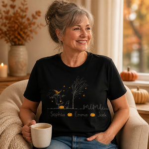 Personalized Mimi Pumpkin Grandkids Names T‑Shirt - Personalized T-shirt aeaa4d37-a665-4c0b-85a3-d47fef375900.jpg