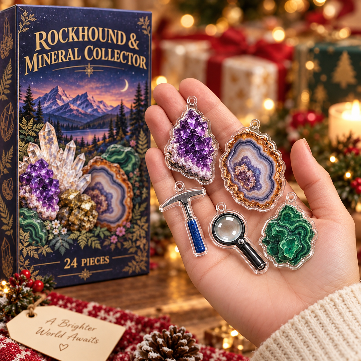 Rockhound Mineral Advent Calendar, 24 Acrylic Crystal Ornaments, Geology Gift for Gem Collectors, Christmas Countdown Box aebdafc1-bf10-46d8-9af6-f29c83018368-4beccb9c-d9cd-490c-8665-e9e0bd2d6135.png