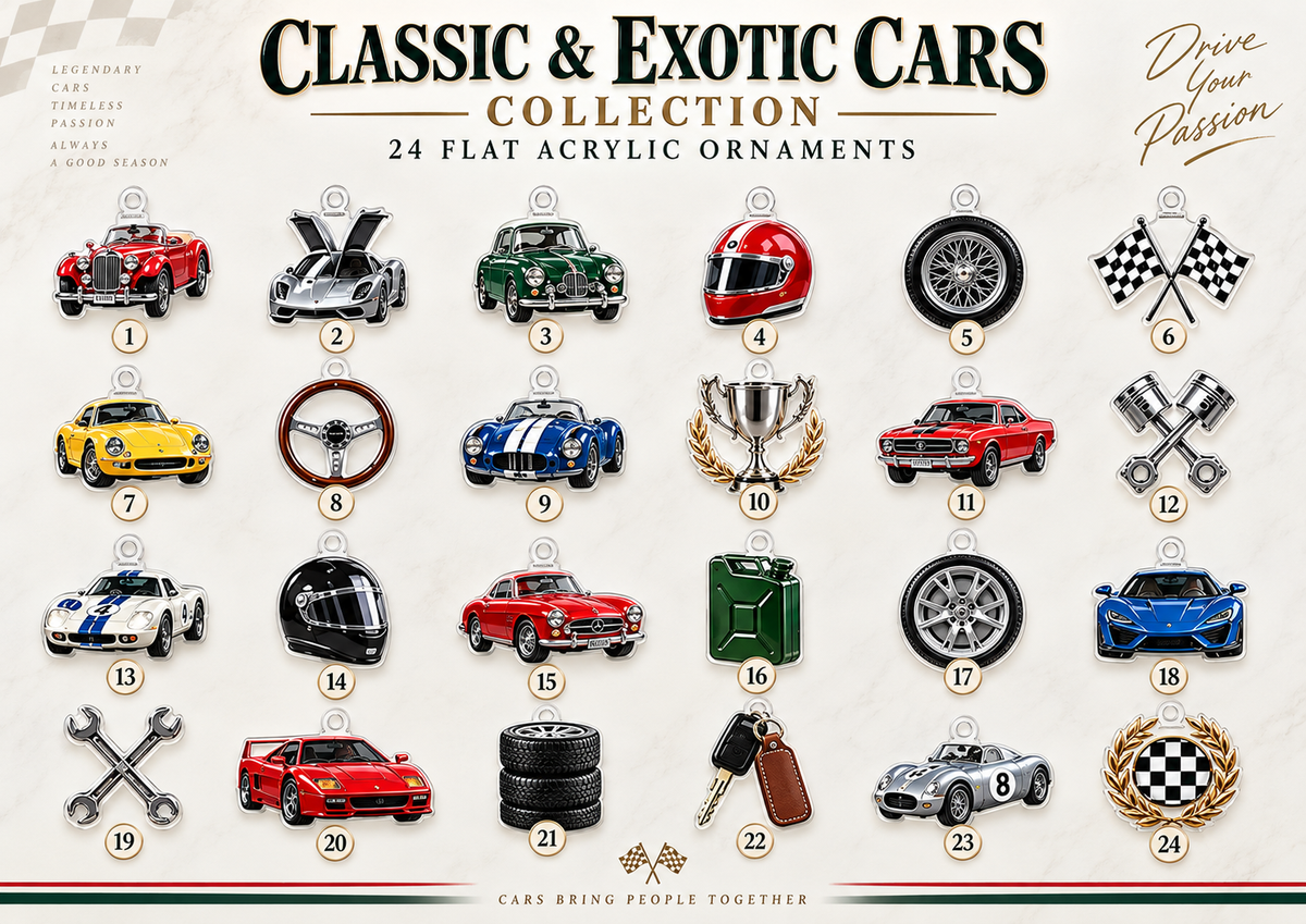 Classic Car Advent Calendar 2026, 24 Piece Car Enthusiast Countdown Gift, Sports Car Collector Holiday Decor aebf9a62-1938-4727-ab50-55d2ac19d1fc-5df5be37-7ad5-49cb-96cd-1bbed5745638.png