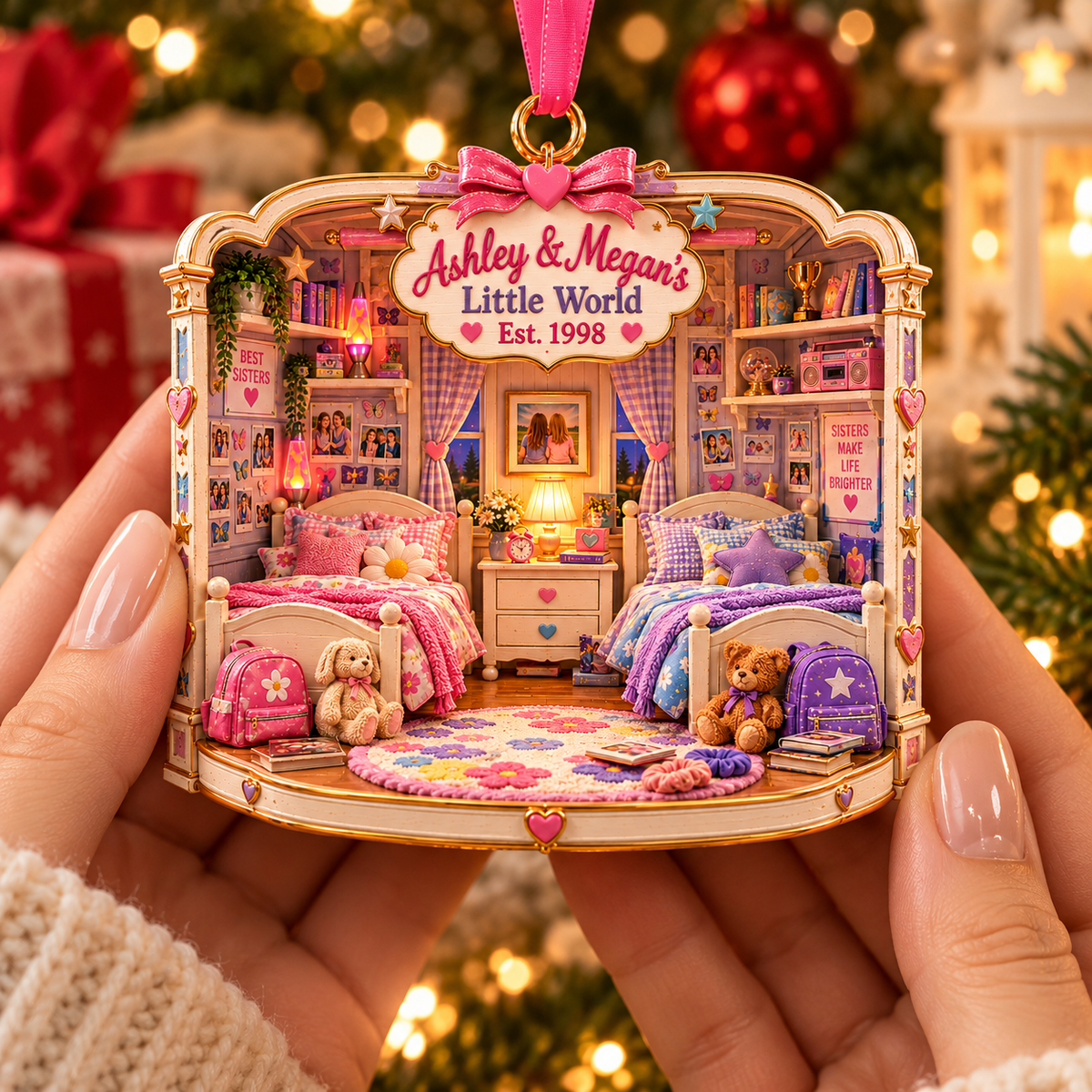Personalized Sisters Bedroom Christmas Ornament – Custom Names & Year, Sisters Forever Gift, Sister Friendship Keepsake, Christmas Gift for Sisters aef3e034-1e2d-4f7d-946f-05829f7eed1a-Image-Oct-22-2026-03_52_15-PM-4.png