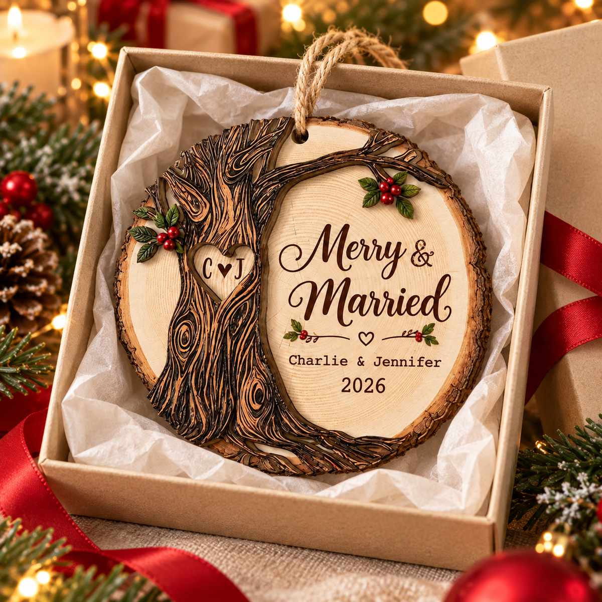 Personalized Merry & Married Christmas Ornament 2026 – Custom Couple Names & Initials Wooden Wedding Ornament, Newlywed Christmas Gift aef6d2f3-d659-4e42-a074-c0853f2629f4-Image-Sep-18-2026-03_04_20-PM-2-.png