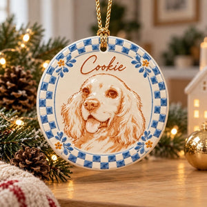 Personalized Pet Photo Ceramic Ornament: Custom Name 3D Relief Dog Christmas Gift For Family, Friends aefd20bc-b80e-4fc6-9d51-080dedca4d3b-il_794xN.8545566948_8p38.jpg